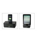 CRD500 CONAIR CLOCK RADIO W/ ipod/iPhone/iPad Dock Black